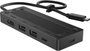 HP Concentrateur USB-C de voyage G3 (5 ports : 2x USB-C, 2x USB-A, 1x HDMI 4K 60 Hz) pour Windows, Mac, Chrome, iOS, Android - Compatible alimentation pass-through