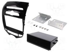 ACV Cadre de radio 2 DIN noir brillant pour Hyundai ix20 (JC)