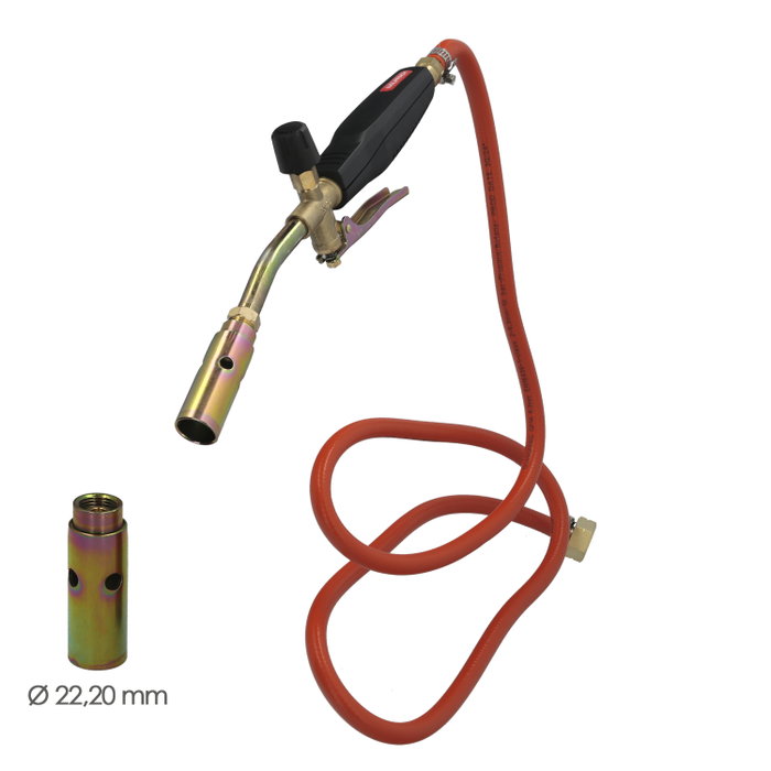 WOLFPACK LINEA PROFESIONAL Soplete avec 3 buses, levier et tube