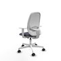 PIQUERAS Y CRESPO Chaise de Bureau Cilanco Synchro Gris foncé