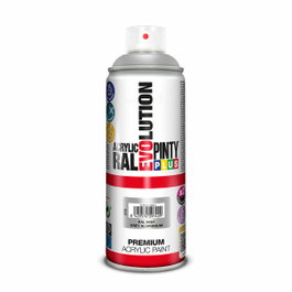 Pinty Plus Evolution Peinture Acrylique Spray RAL 9007 Grey Aluminium 520 cc
