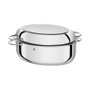 Zwilling 40993-000-0 Multi-Bräter ovale 8,5L acier inoxydable avec couvercle et grille, compatible induction et four jusqu'à 240°C