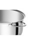 Zwilling 40993-000-0 Multi-Bräter ovale 8,5L acier inoxydable avec couvercle et grille, compatible induction et four jusqu'à 240°C