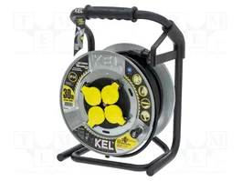 KEL Rallonge réseau HEAVY H05RR-F 3G2,5mm² 30m 16A