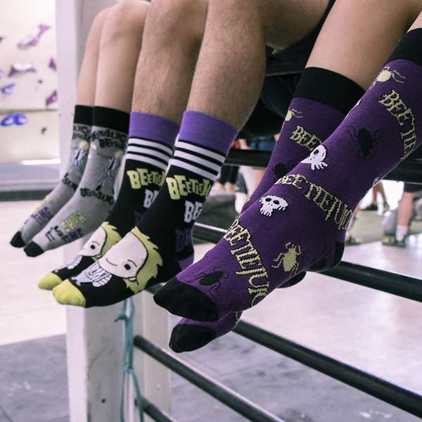 Beetlejuice T3845 - Chaussettes pour adulte taille 38/45