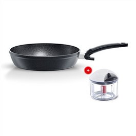 Fissler 159-105-02-100/0 Pack Adamant Comfort - Poêle à frire 28 cm avec revêtement antiadhérent ultra-résistant et fond Cookstar apte pour toutes plaques, incluant Finecut