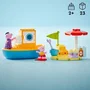 LEGO DUPLO 10432 Le Voyage en Bateau de Peppa Pig - Set de Jeu de Bain pour Enfants à Partir de 2 Ans
