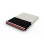 PATCHBOX patchbox.one / 30RU / STP / Red - Rangement de câbles réseau 24 câbles rétractables Cat.6a couleur rouge pour baie rack, avec PoE