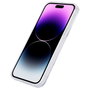 eSTUFF Coque hybride magnétique transparente Berlin pour iPhone 15 Pro - Compatible MagSafe et QI, avec contour TPU souple et dos rigide pour une protection renforcée