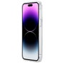eSTUFF Coque hybride magnétique transparente Berlin pour iPhone 15 Pro - Compatible MagSafe et QI, avec contour TPU souple et dos rigide pour une protection renforcée
