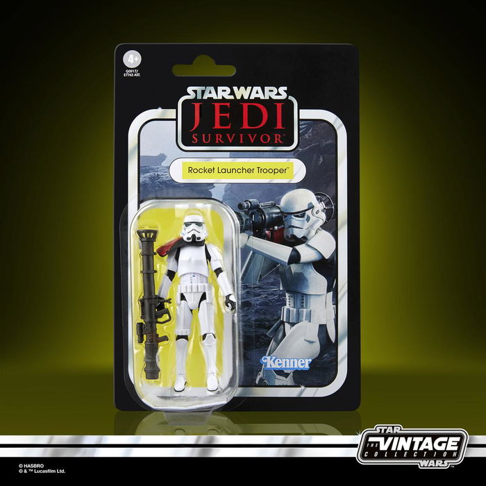 Hasbro Star Wars The Vintage Collection Figurine Soldat Lance-roquettes 9,5 cm - Star Wars Jedi: Survivor Hasbro Star Wars The Vintage Collection Figurine Soldat Lance-roquettes 9,5 cm - Star Wars Jedi: Survivor