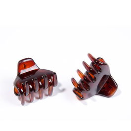 Inca Pince Petite Marron 2,5 cm 2 unités