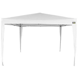 Color Baby AKTIVE - Tonnelle pliante en polyester blanc, dimensions 300x300x250 cm, structure acier, pour jardin et extérieur