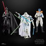 Hasbro Star Wars Masters Of Evil G0659 - Pack de 3 Figurines Darth Vader, Grand Amiral Thrawn et Général Grievous avec 7 Accessoires