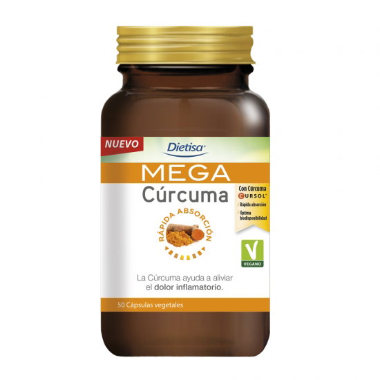 DIETISA (DIELISA) MEGA CURCUMA 50 capsules DIETISA (DIELISA) MEGA CURCUMA 50 capsules