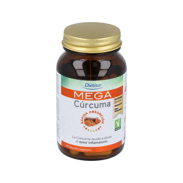 DIETISA (DIELISA) Mega Curcuma 50 capsules végétales DIETISA (DIELISA) Mega Curcuma 50 capsules végétales