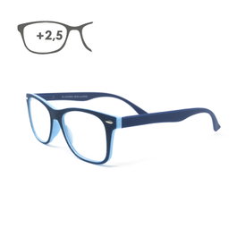 EL CHARRO Lunettes de lecture Illinois Bleues +2,5