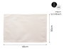 Innspiro Set de table rectangulaire en coton 46x30 cm