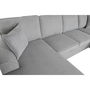 Canapé Convertible Home ESPRIT Gris Moderne 298 x 154 x 92 cm