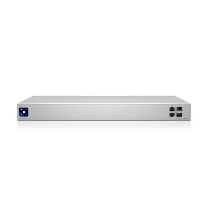 Ubiquiti UniFi Gateway Pro (UXG Pro) - Pare-feu sécurité 10 Gbps, 2 ports WAN GbE/SFP+, 2 ports LAN, IDS/IPS, processeur quad-core, 1U rackable