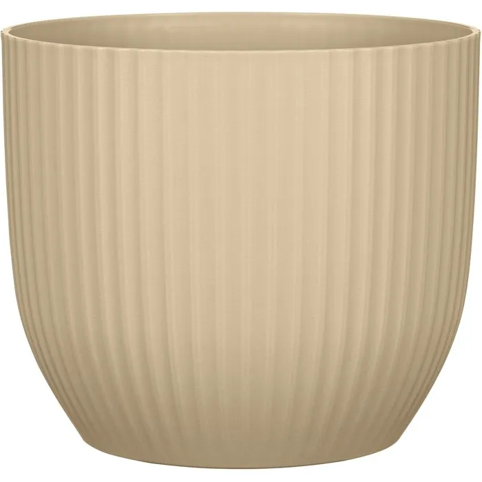 Deroma Pot de fleurs rond 10 L Marron Ø 27 cm Deroma Pot de fleurs rond 10 L Marron Ø 27 cm