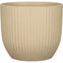 Deroma Pot de fleurs rond 10 L Marron Ø 27 cm