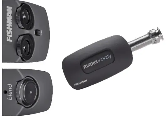Fishman Matrix Infinity Mic Blend - Système avec pastille, micro et préamplificateur (2,3 mm) Fishman Matrix Infinity Mic Blend - Système avec pastille, micro et préamplificateur (2,3 mm)