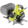 Ryobi Rabot électrique 750 W EPN7582NHG - Largeur de coupe 82 mm - 2 fers réversibles - Feuillure 0-12 mm - Avec 2 guides parallèles et mallette