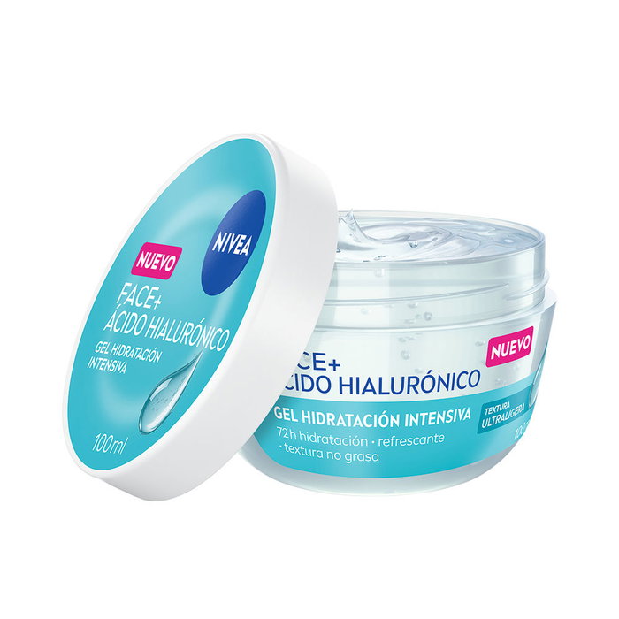 Nivea Gel hydratant intensif FACE+ à l'acide hyaluronique 100 ml
