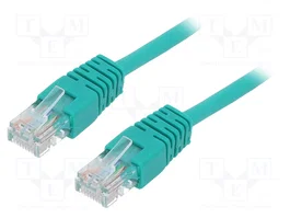 GEMBIRD Cordon de raccordement Patch cord Cat 5e U/UTP 0,5 m vert