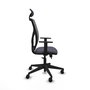 Piqueras Y Crespo Chaise de bureau Motilla, Gris/Gris foncé, Mécanisme Sincro/Traslack
