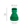 SATURNIA Raccord tuyau plastique 3/4 mâle blister