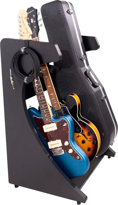 FRAMEWORKS Support Rack Elite 3 pour 3 Guitares - Noir