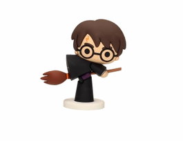 Sd toys Mini figurine Harry Potter volant avec Nimbus et cape noire