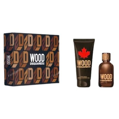 Dsquared 2 Coffret Green Wood Eau de Toilette 100 ml et Gel Douche & Shampooing 2-en-1 150 ml Dsquared 2 Coffret Green Wood Eau de Toilette 100 ml et Gel Douche & Shampooing 2-en-1 150 ml