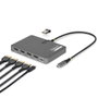 Startechcom QUAD-USB-HDMI-ADAPT Adaptateur USB-C vers 4 sorties HDMI 4K 60 Hz avec Power Delivery 140 W