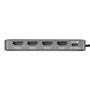 Câble USB Startech QUAD-USB-HDMI-ADAPT Gris