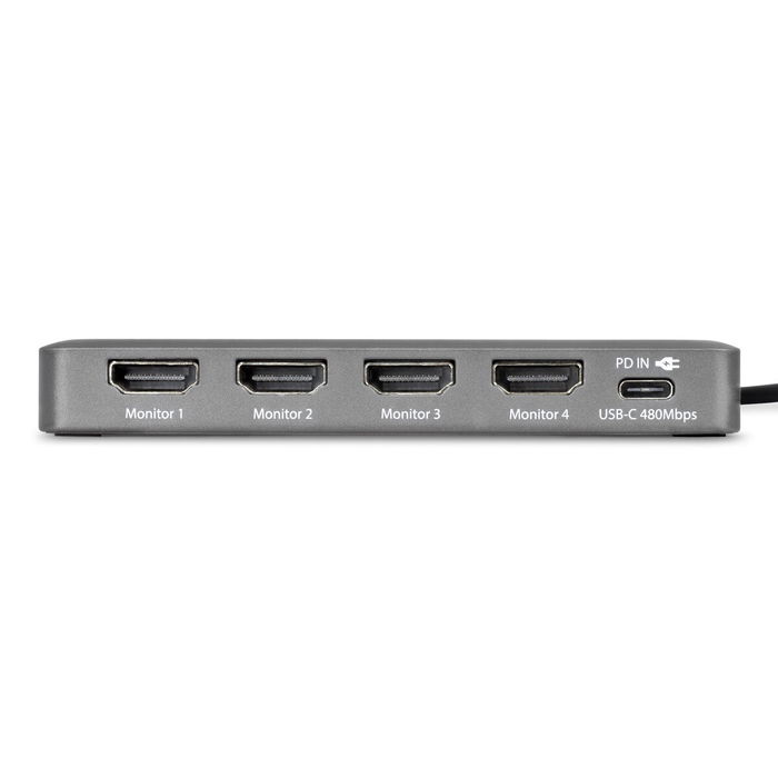 Câble USB Startech QUAD-USB-HDMI-ADAPT Gris