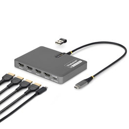 Câble USB Startech QUAD-USB-HDMI-ADAPT Gris