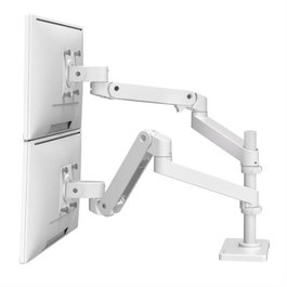 Ergotron LX Pro Dual Monitor Arm Blanc (45-690-290)