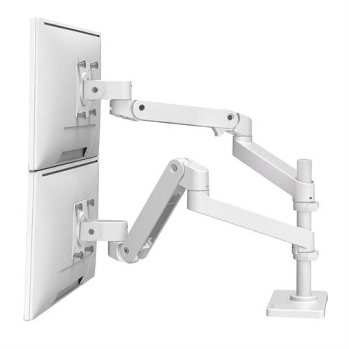 Ergotron Bras pour deux écrans LX Pro Blanc (45-690-290) - Bras articulé double pour moniteurs Ergotron Bras pour deux écrans LX Pro Blanc (45-690-290) - Bras articulé double pour moniteurs