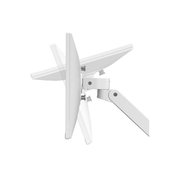 Ergotron Bras pour deux écrans LX Pro Blanc (45-690-290) - Bras articulé double pour moniteurs Ergotron Bras pour deux écrans LX Pro Blanc (45-690-290) - Bras articulé double pour moniteurs
