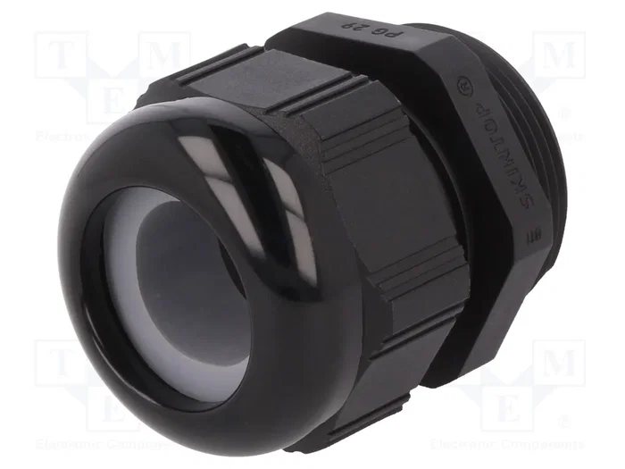 LAPP SKINTOP® STR Presse-étoupe PG29 noir en polyamide IP68 LAPP SKINTOP® STR Presse-étoupe PG29 noir en polyamide IP68