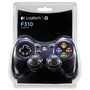 Logitech Gamepad F310 Manette de jeu Filaire USB Noir et Bleu