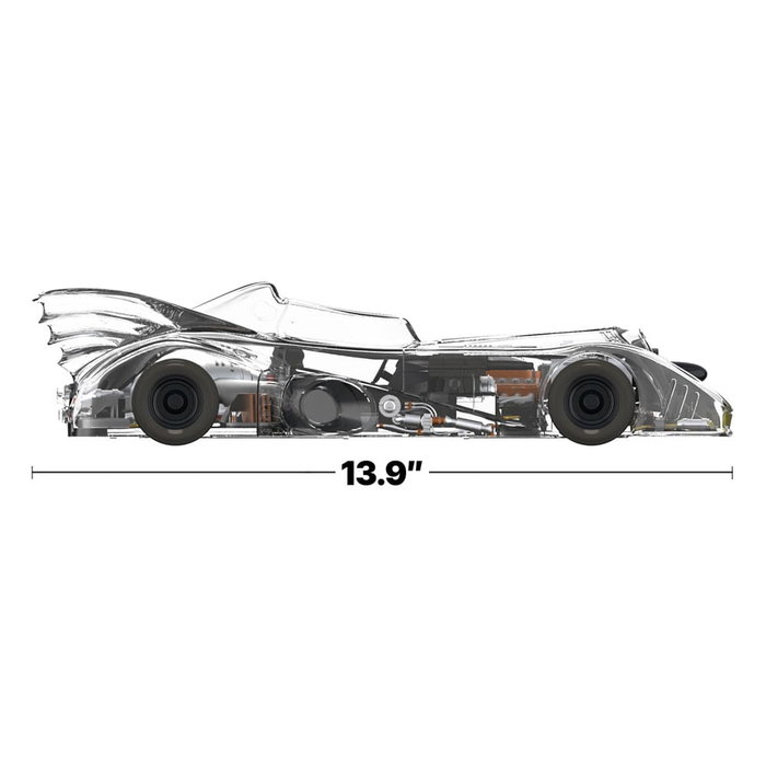 Super7 Batman 1989 Super Cyborg Batmobile 1989 (Clear)