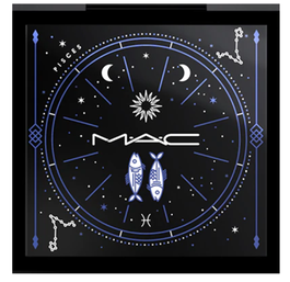 MAC Palette de maquillage Pro Colour vide en plastique, motif Poissons, 4 emplacements - Outils et accessoires de maquillage pour femmes