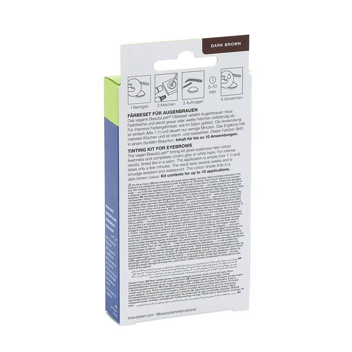 Refectocil Kit de Teinture pour Sourcils PRO BROW COLOUR Dark Brown - 1 unité