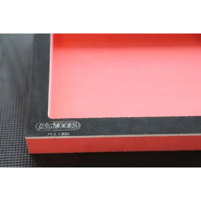 KS TOOLS Module 713.1300, Module vide 1/3 pour servante et établi, 1 compartiment en mousse imputrescible