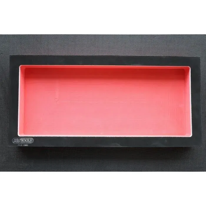 KS TOOLS Module 713.1300, Module vide 1/3 pour servante et établi, 1 compartiment en mousse imputrescible