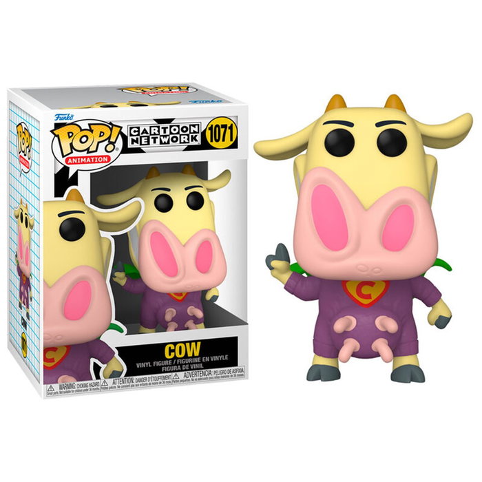 Funko Pop! Animación Cartoon Network Super Vaca - Figurine Vinyle 9 cm Funko Pop! Animación Cartoon Network Super Vaca - Figurine Vinyle 9 cm